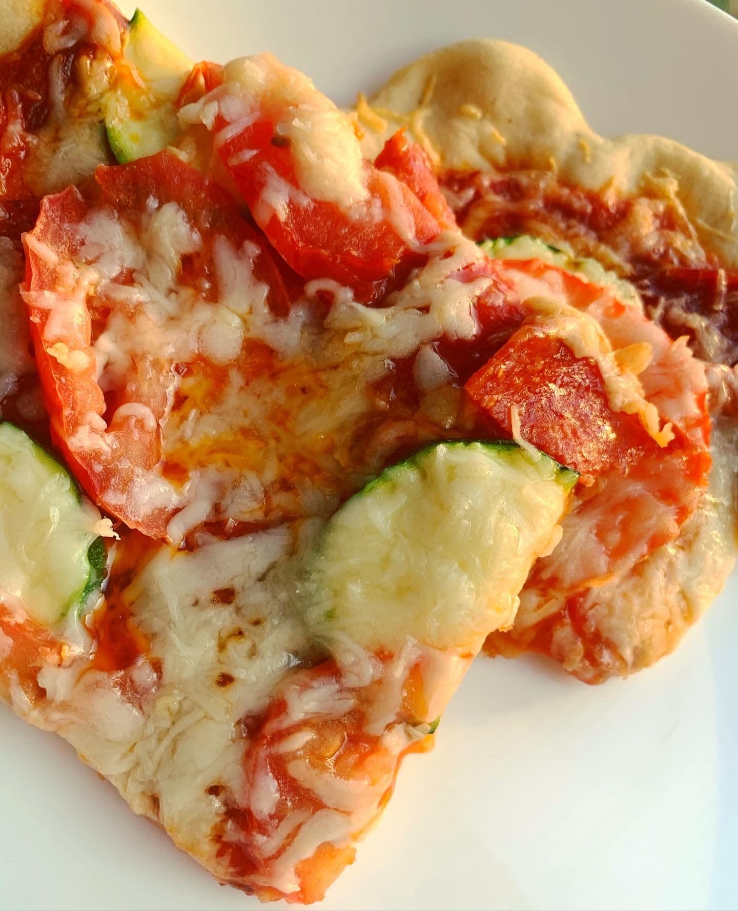 Pepperoni and Veggie Pizza
