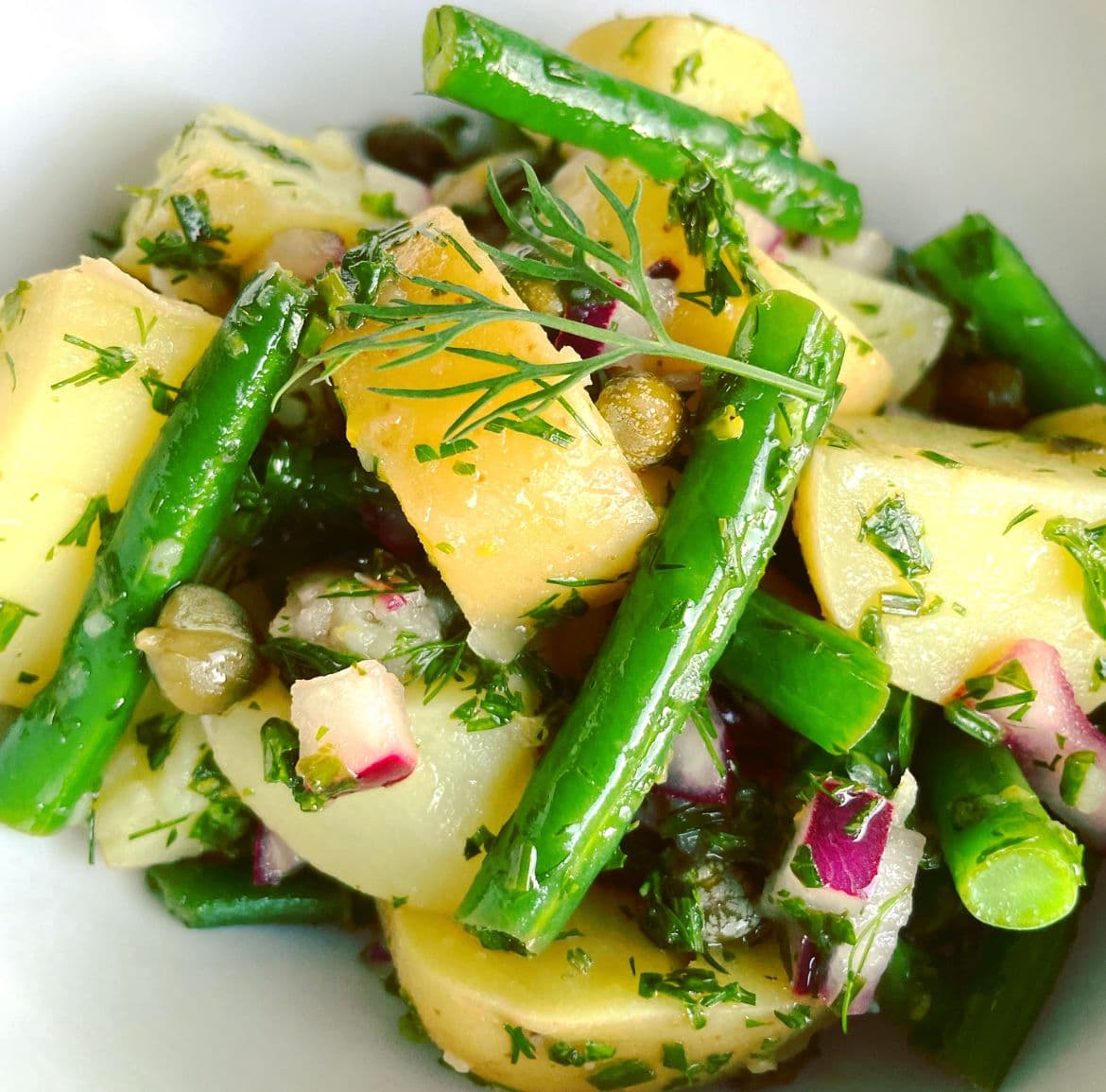 Lemon Herb Potato Salad